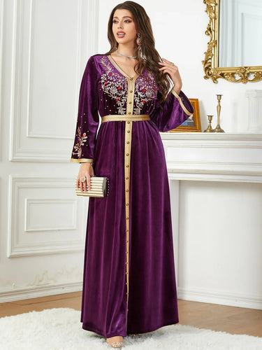 Caftan en velours